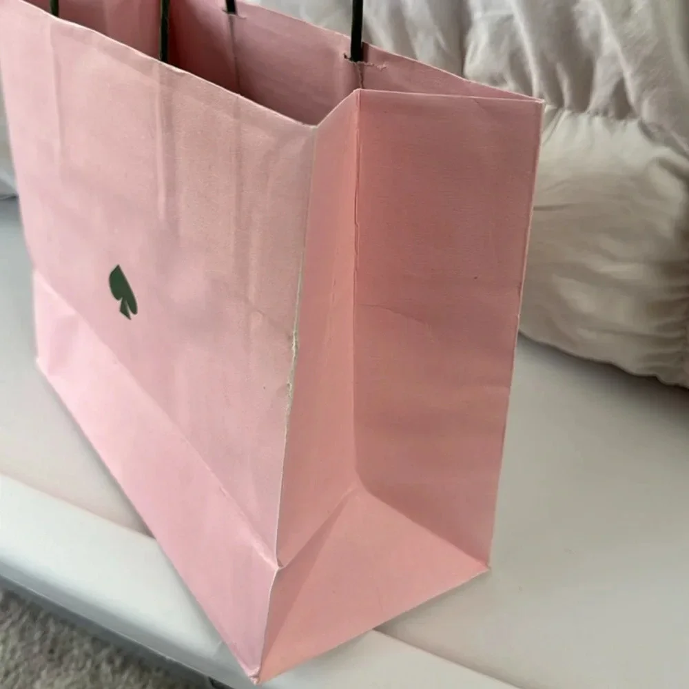 Kate Spade Pink Shopping Gift Bag